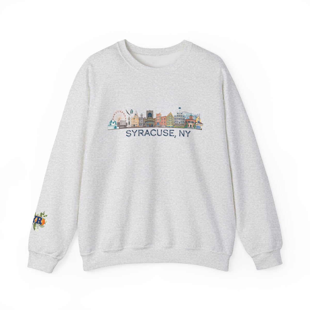 Syracuse Skyline Crewneck Sweatshirt — Syracuse Inspired Fall Pullover