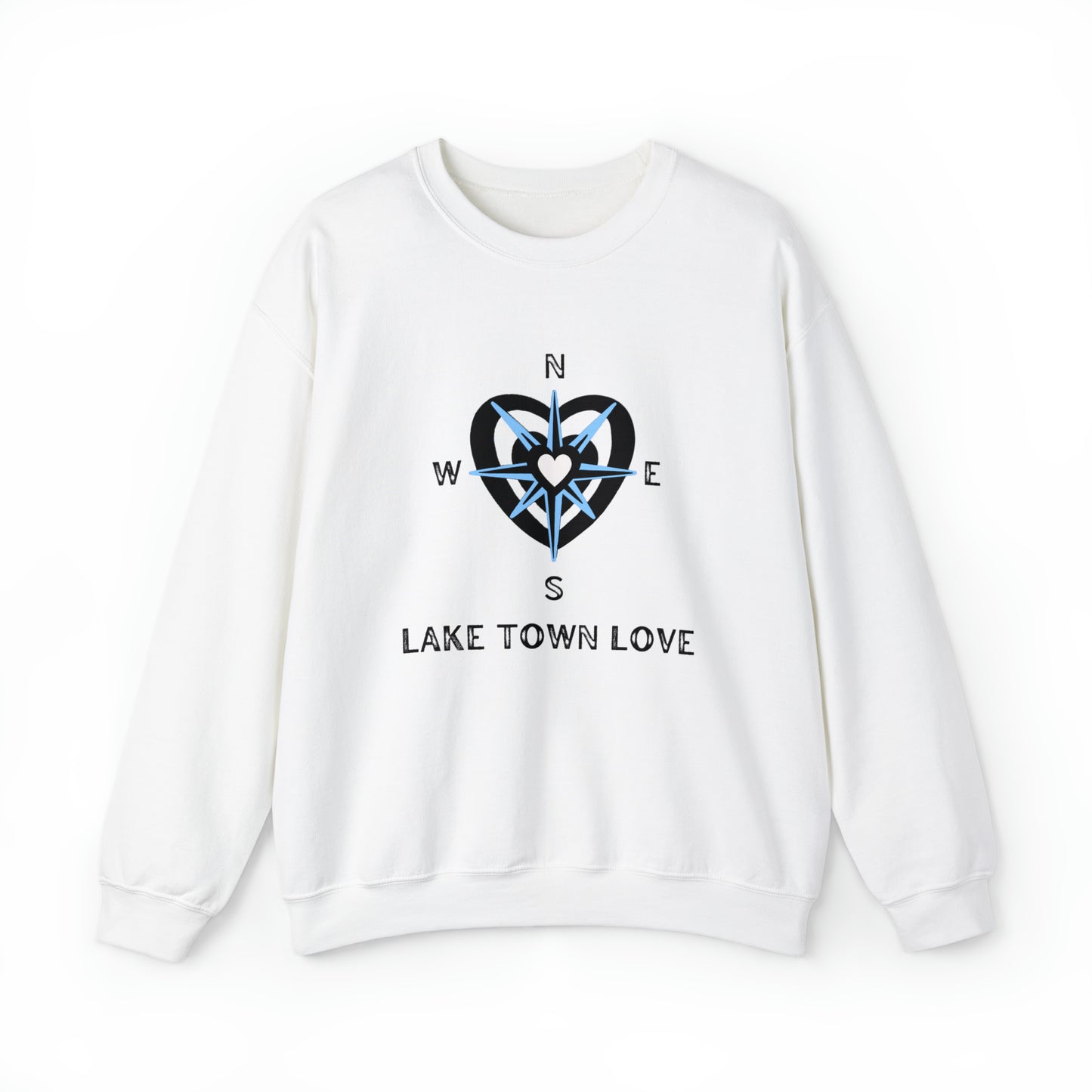 Lake Town Love - Unisex Crewneck Sweatshirt