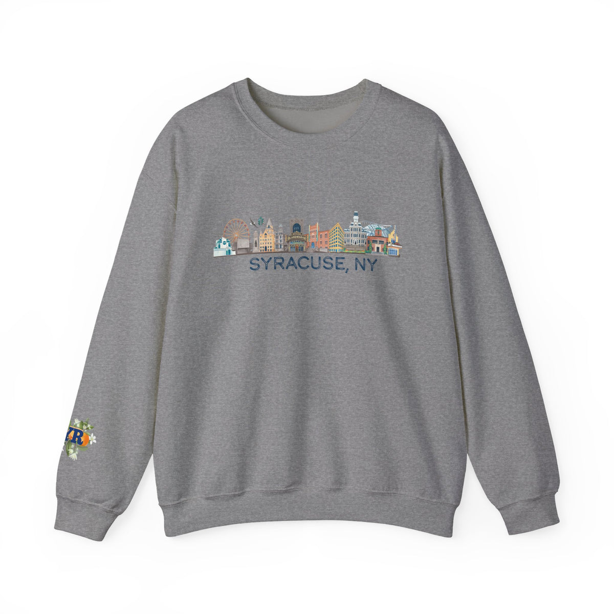 Syracuse Skyline Crewneck Sweatshirt — Syracuse Inspired Fall Pullover
