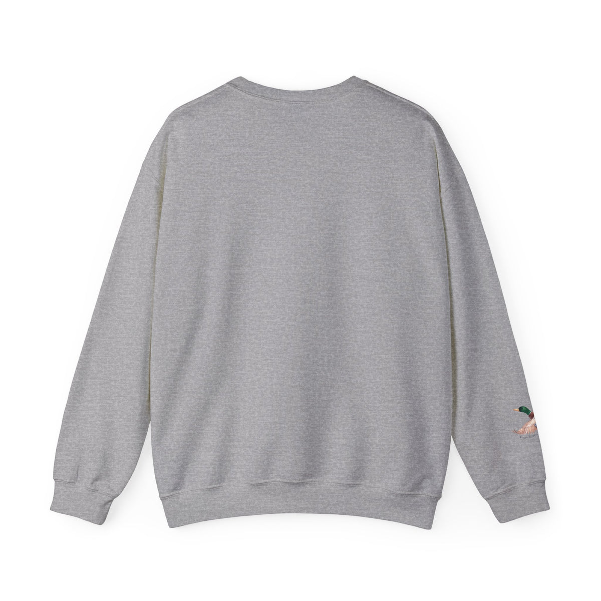 Mallard Flight Crewneck Sweatshirt — Flying Duck Nature Graphic
