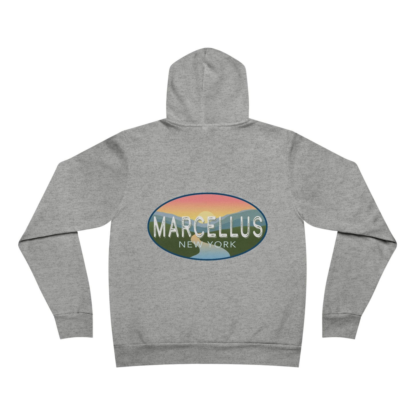 Marcellus NY Cozy Unisex Sponge Fleece Pullover Hoodie