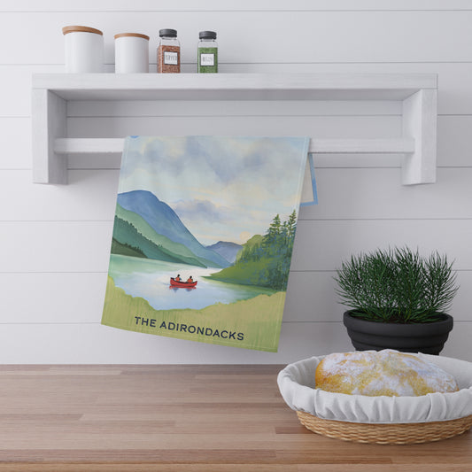 Adirondack Serene Adventure Cotton Tea Towels - Made in the USA