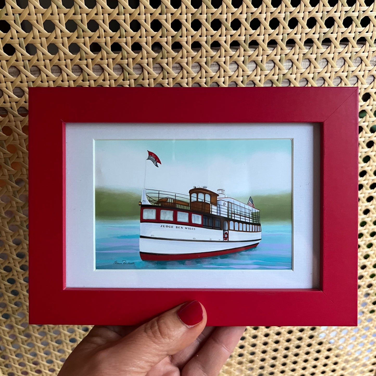 Sample Sale Framed Mini Print - Judge Ben Ship