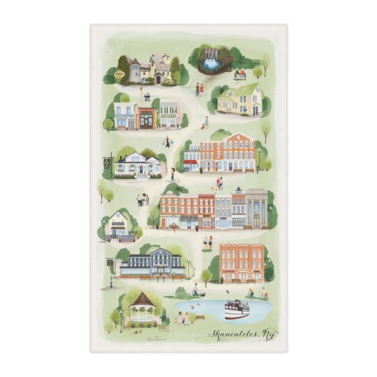 Skaneateles Summer Cotton Tea Towels
