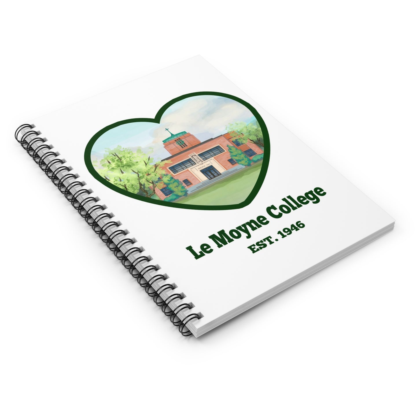 Le Moyne College Spiral Notebook - Ruled Line
