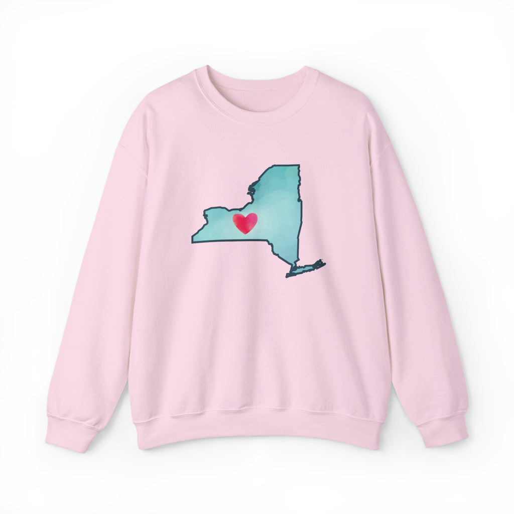 NY Heart - Unisex Crewneck Sweatshirt