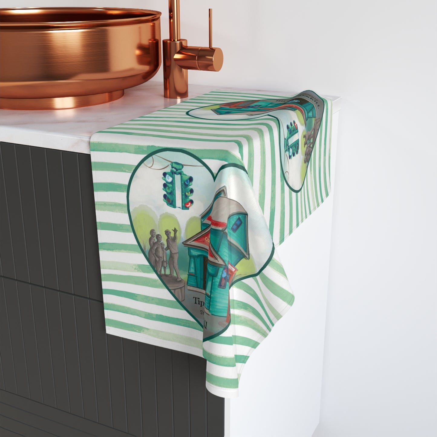 Tipperary Hill Fluffy/Soft Tea towel