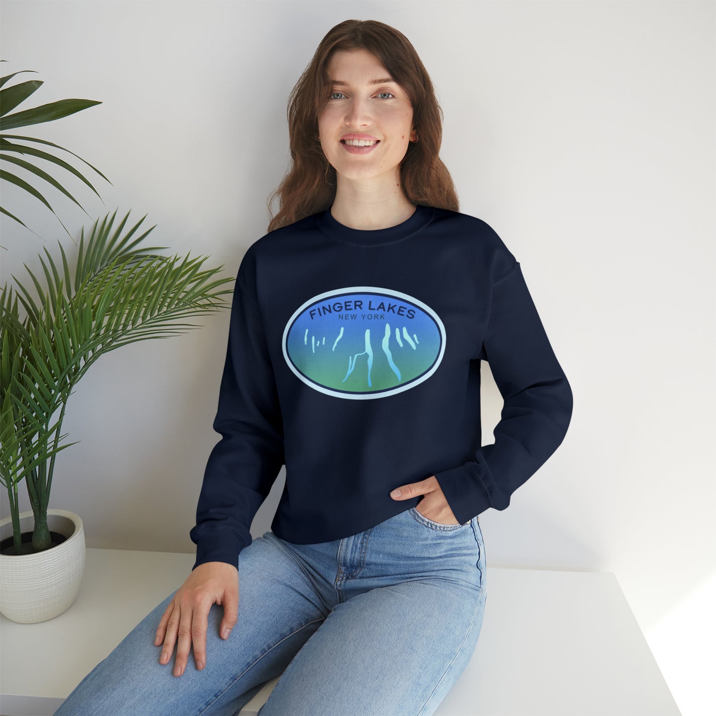 Finger Lakes - Unisex Crewneck Sweatshirt
