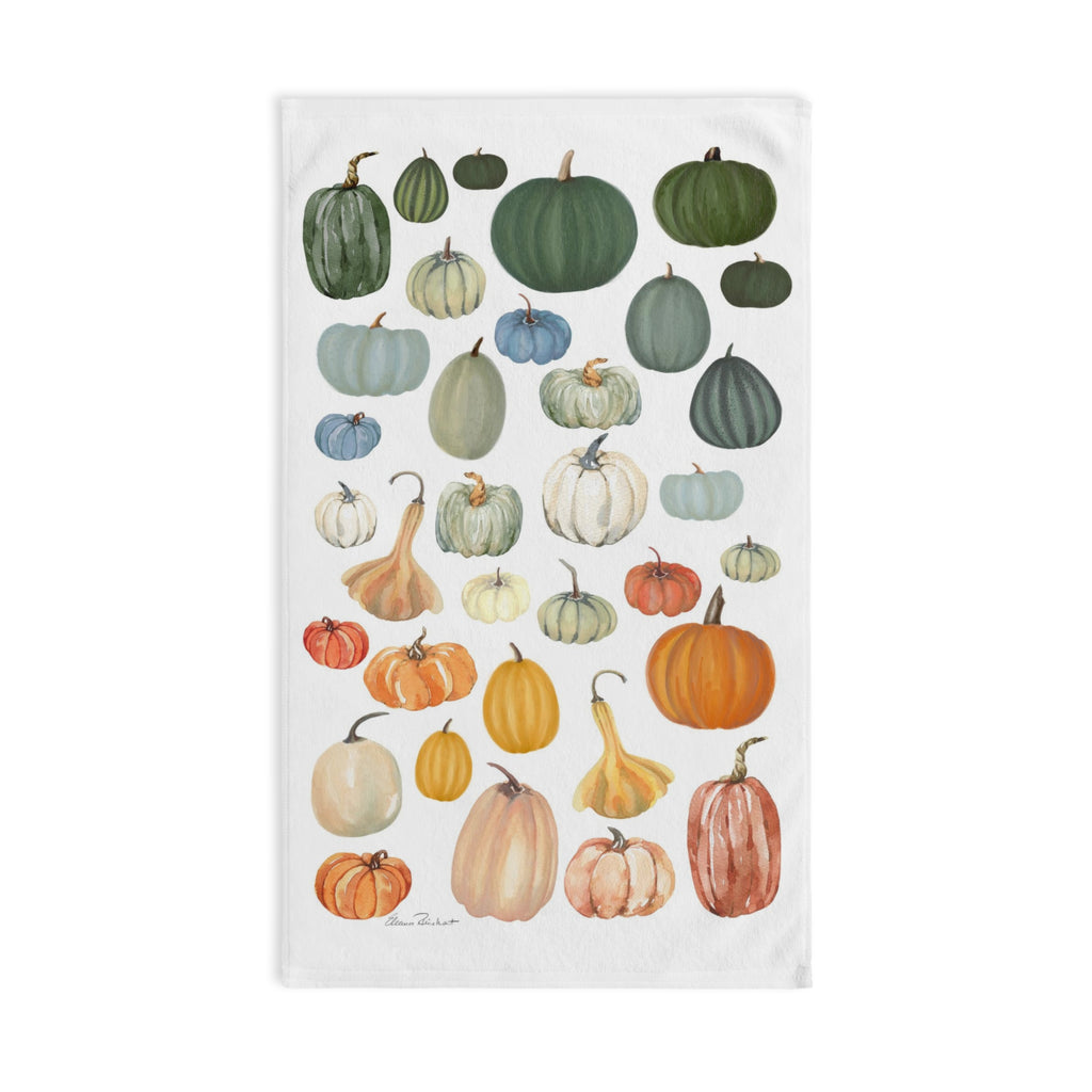 Pumpkin Patch Soft and Fuzzy Tea Towel