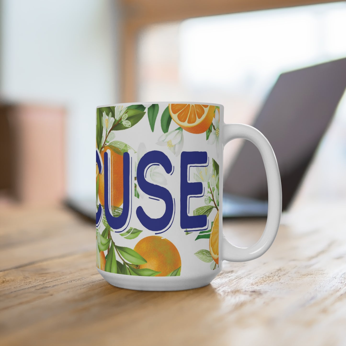 Syracuse Orange Blossoms Mug 15oz