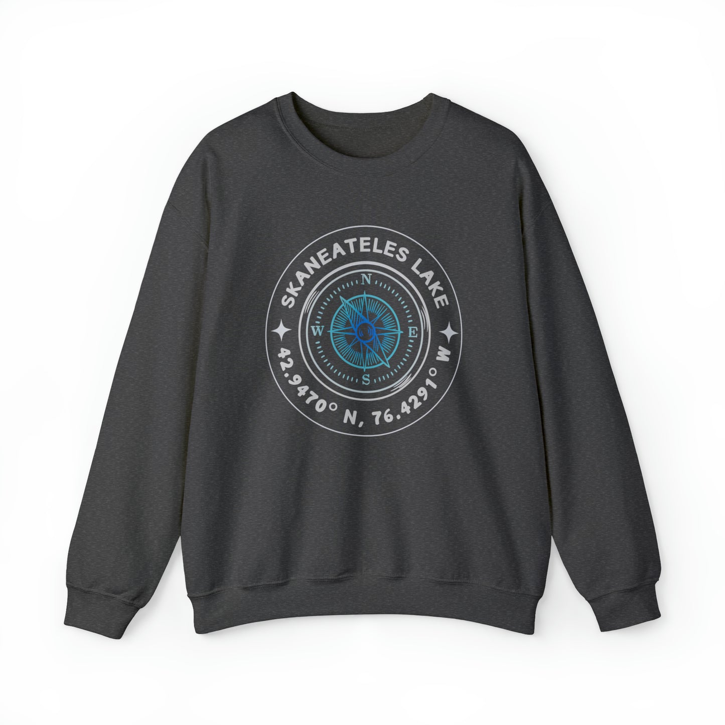 Skaneateles Compass - Unisex Crewneck Sweatshirt