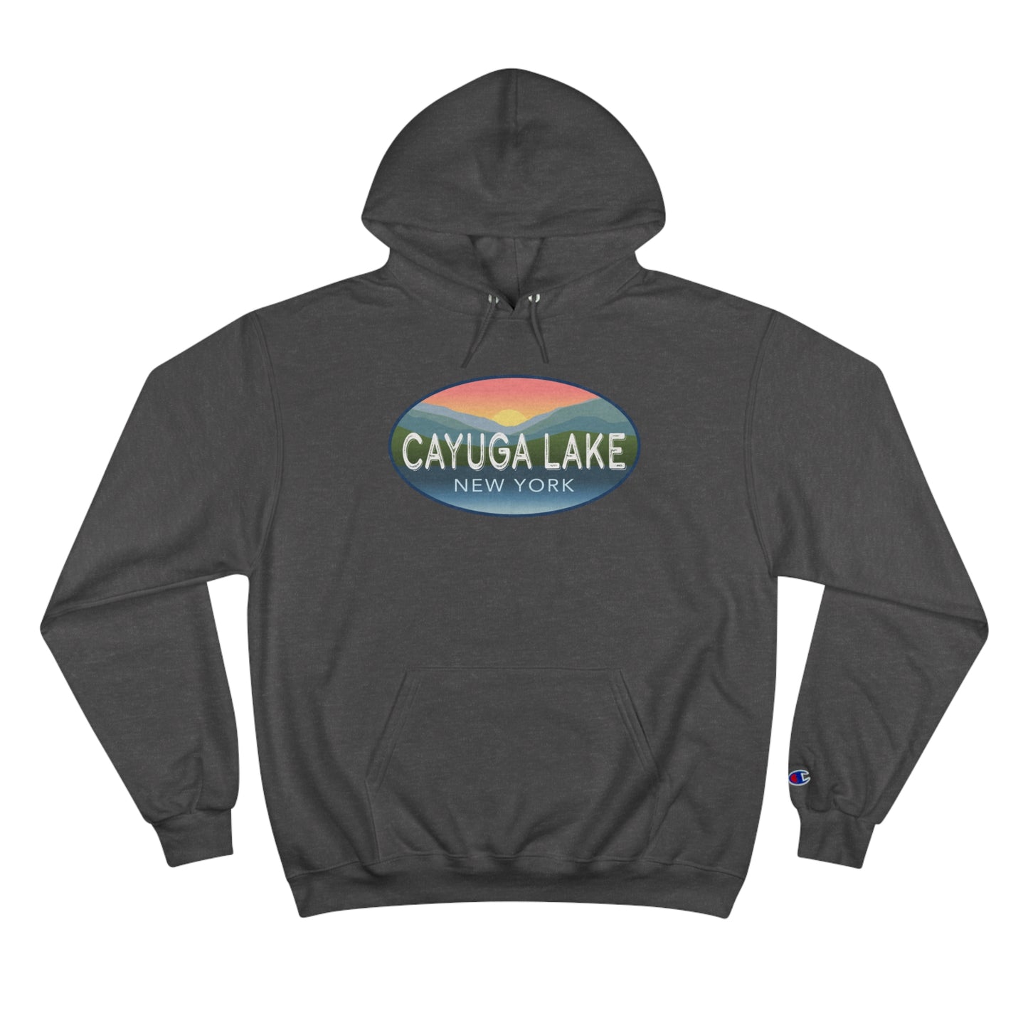 Cayuga Lake - Unisex Champion Hoodie