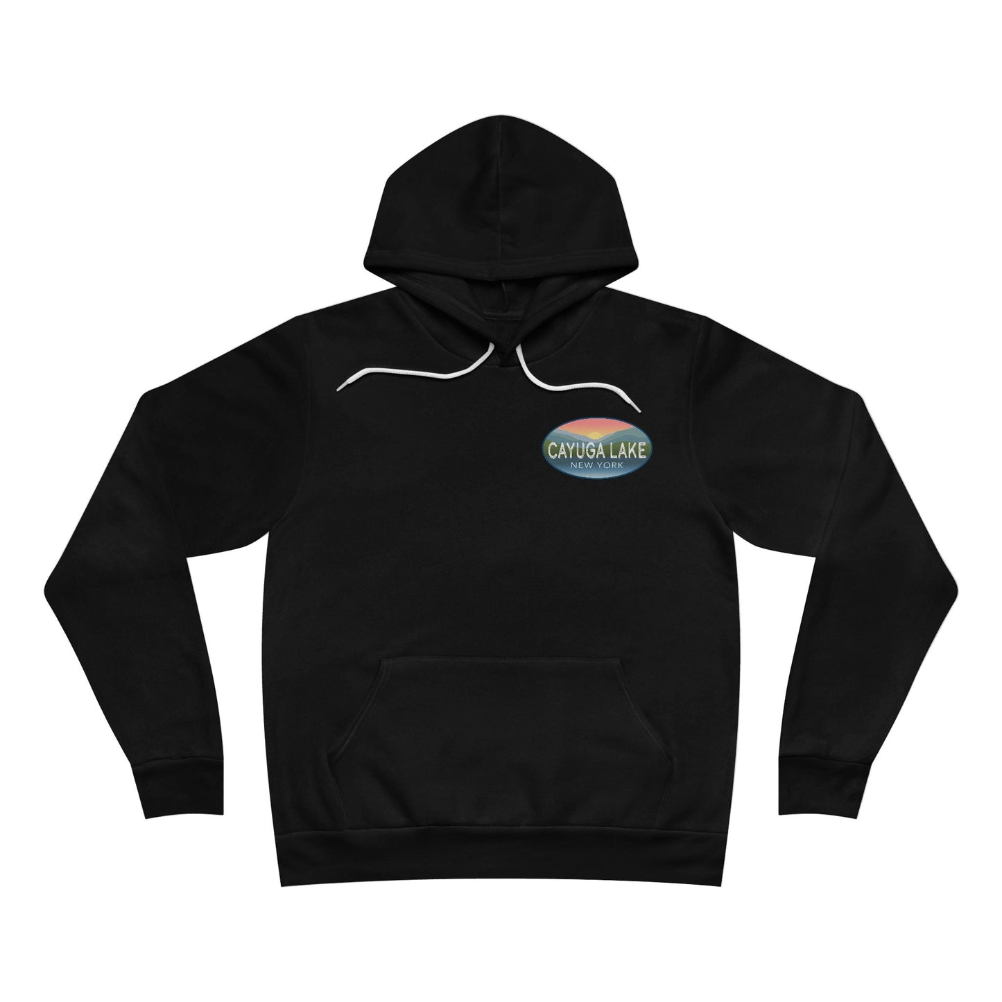 Cayuga Lake - Cozy Unisex Sponge Fleece Pullover Hoodie