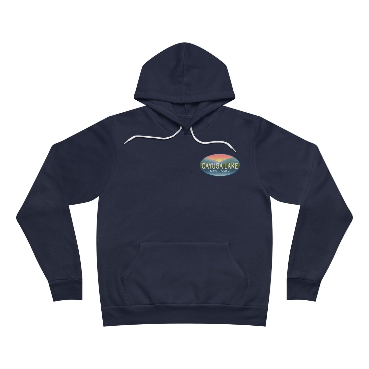 Cayuga Lake - Cozy Unisex Sponge Fleece Pullover Hoodie