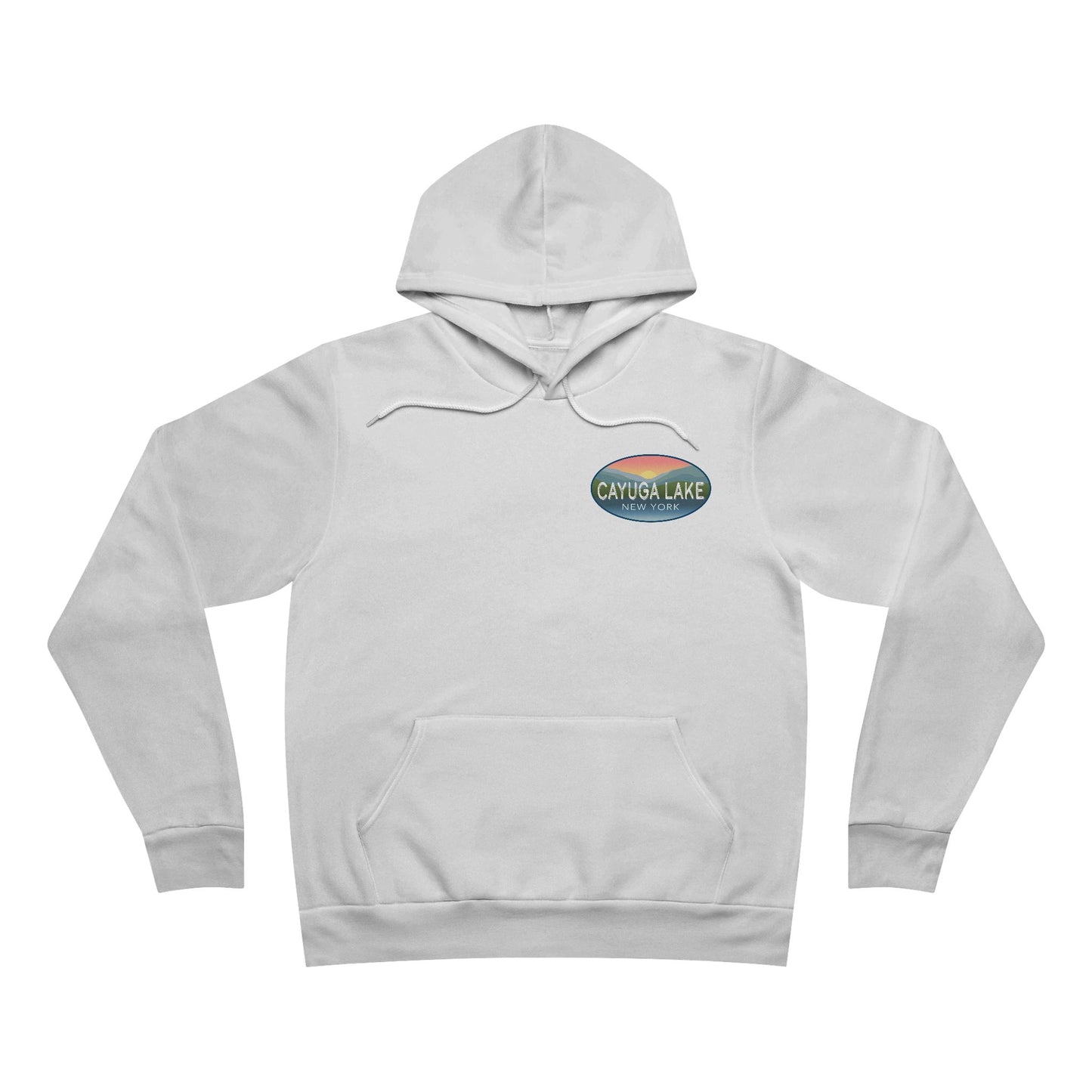 Cayuga Lake - Cozy Unisex Sponge Fleece Pullover Hoodie