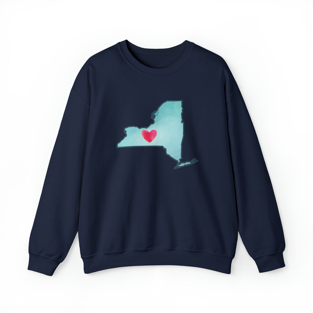 NY Heart - Unisex Crewneck Sweatshirt