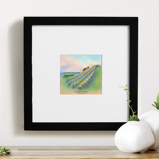 Anyela's Vineyards Skaneateles Fine Art Print