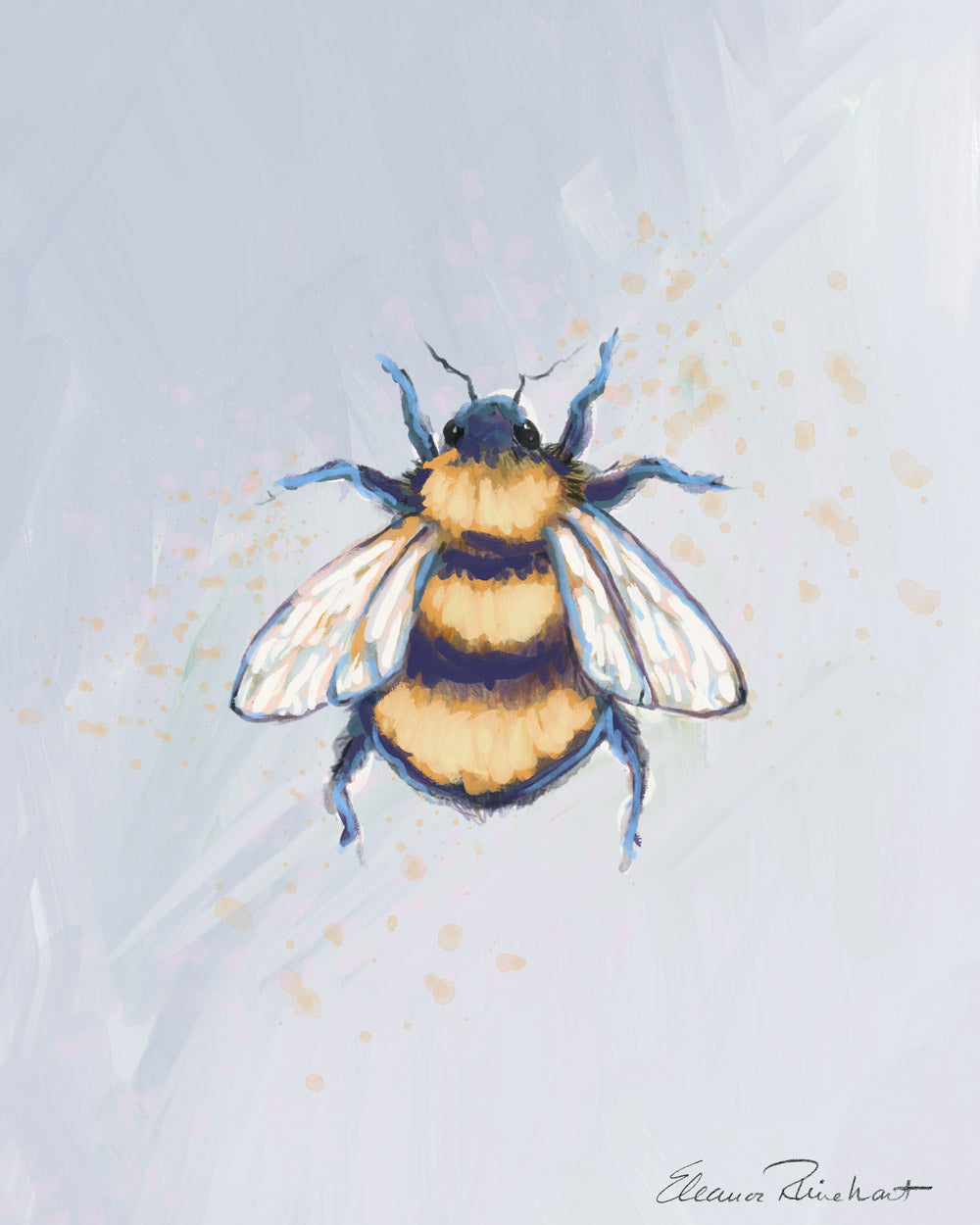 One Small Thing - Bumble Bee Art Print