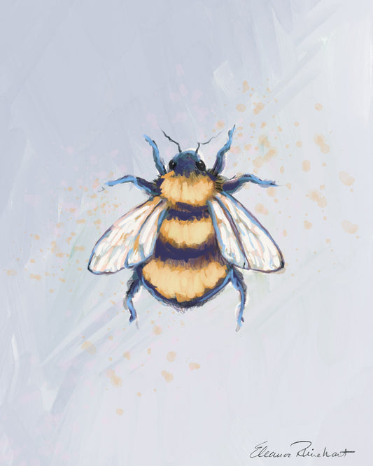 One Small Thing - Bumble Bee Art Print