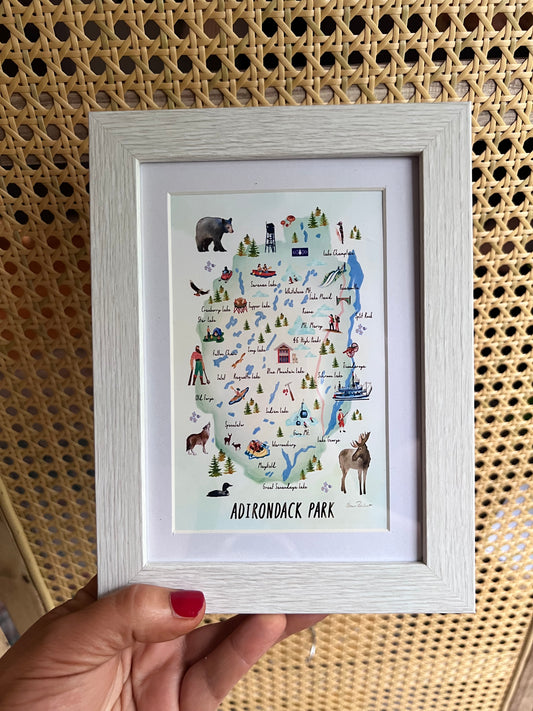 Sample Sale Framed Mini Print - Adirondack Park