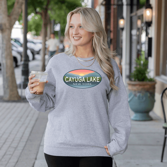 Cayuga Lake - Unisex Champion Hoodie