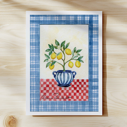 Just Add Lemons — ART PRINT