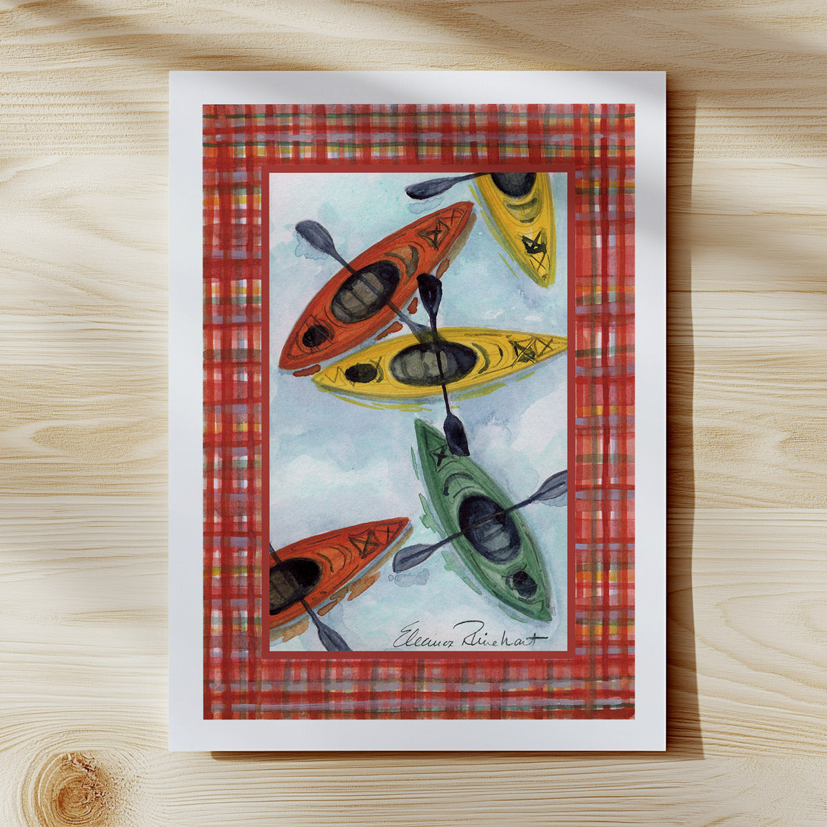 Before we push off  — ART PRINT