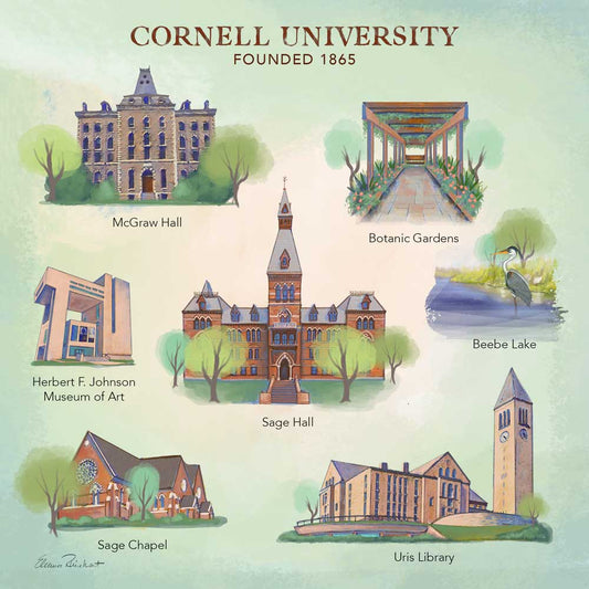 Cornell University Framed Mini and Prints