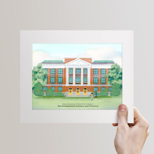 SUNY ESF – Louis Marshall Memorial Building Art Print