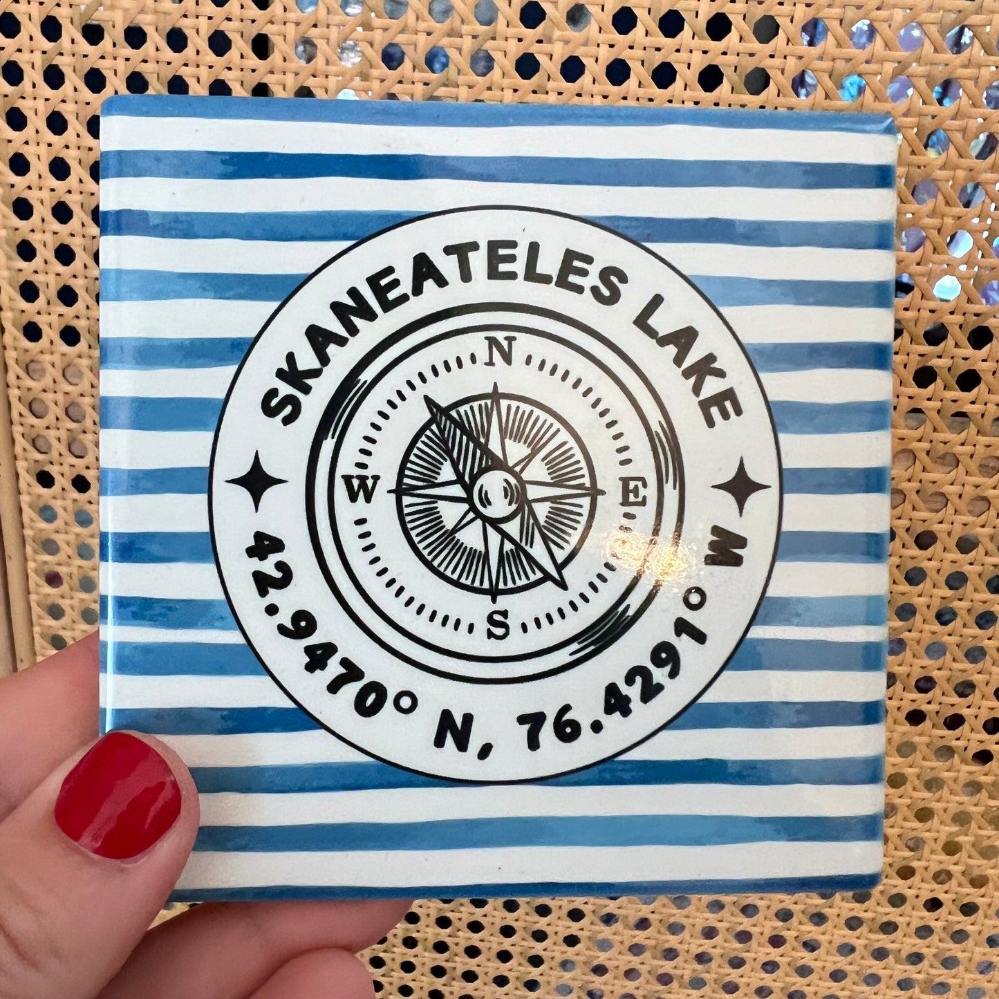 Sample Sale Ceramic Tile Coaster (5Copy)