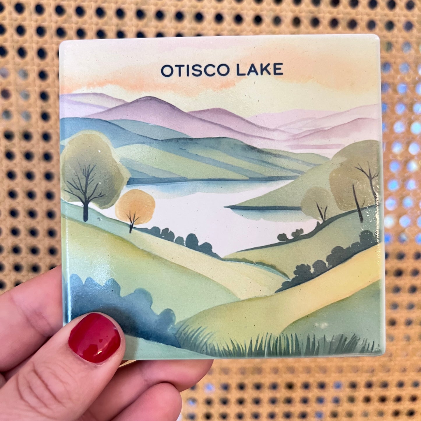 Sample Sale Ceramic Tile Coaster (4)