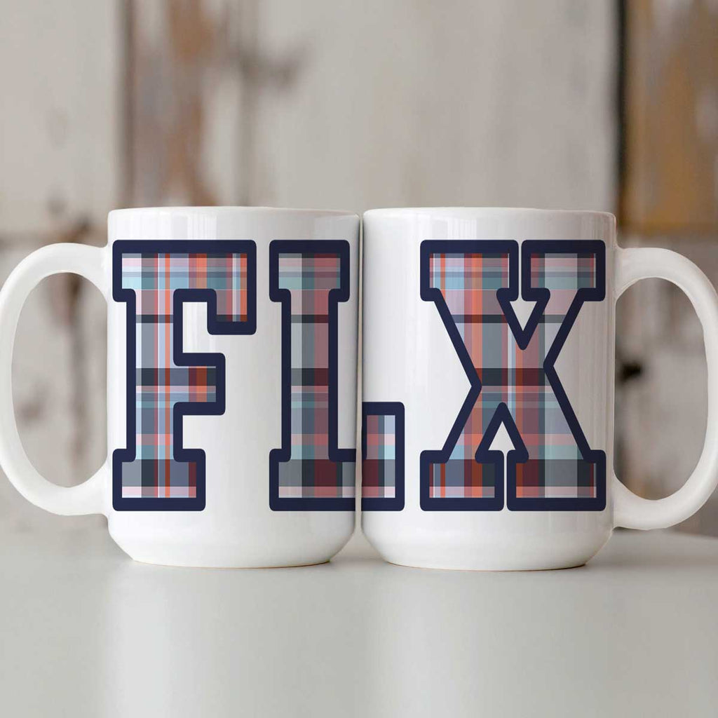 FLX Fingerlakes Plaid Mug (15oz)