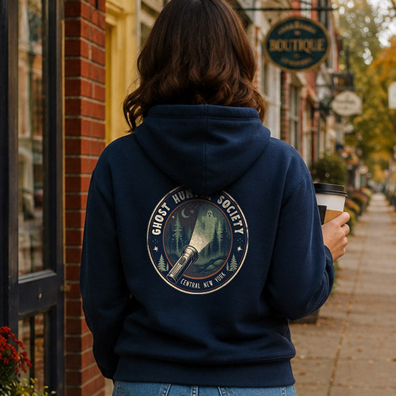 CNY Ghost Hunter Society Hoodie - Bella + Canvas Xtra Soft