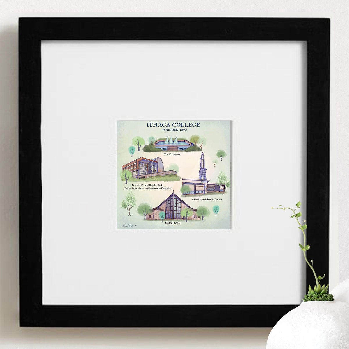 Ithaca College Framed Mini and Prints