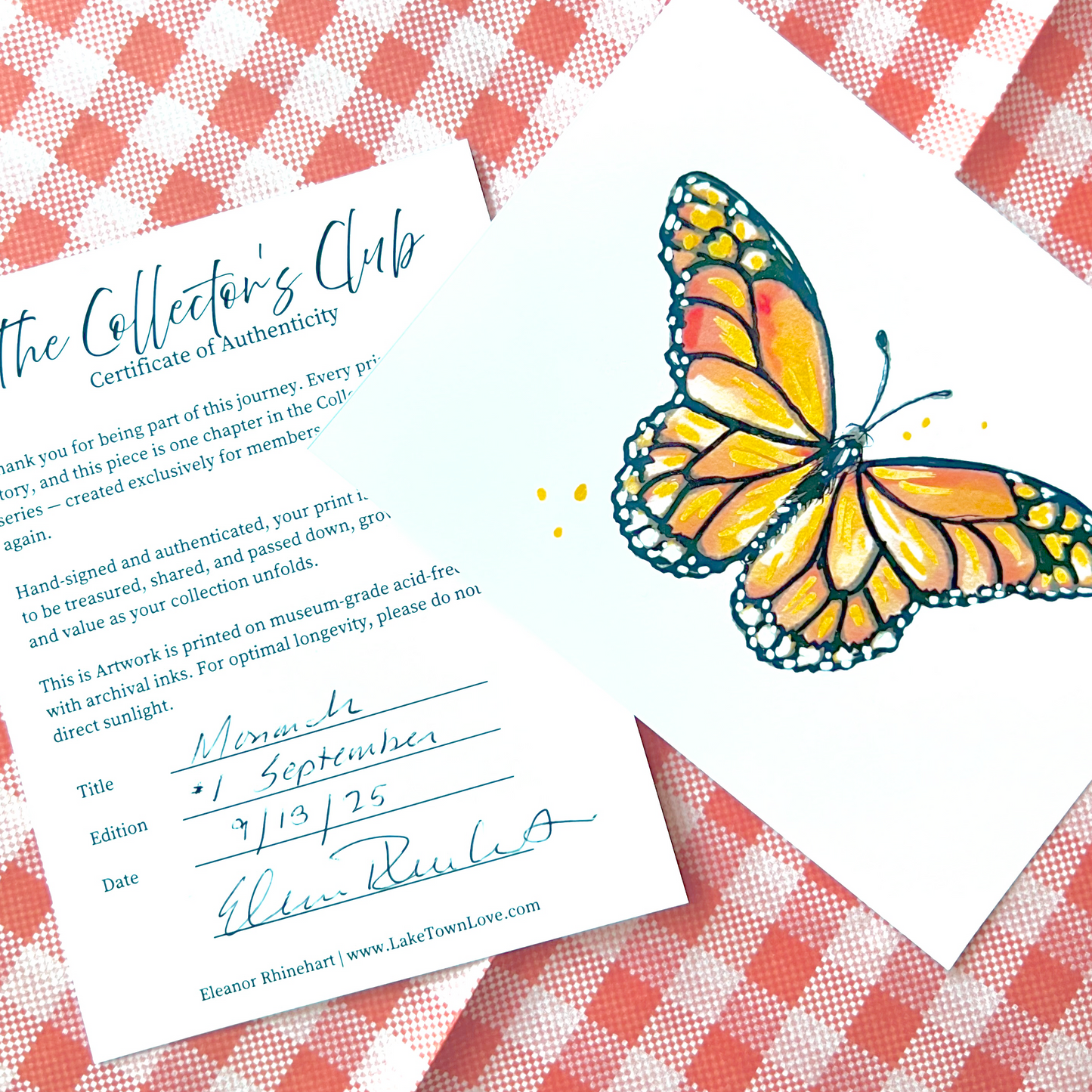 The Collector's Club - A Monthly Mini Print Subscription