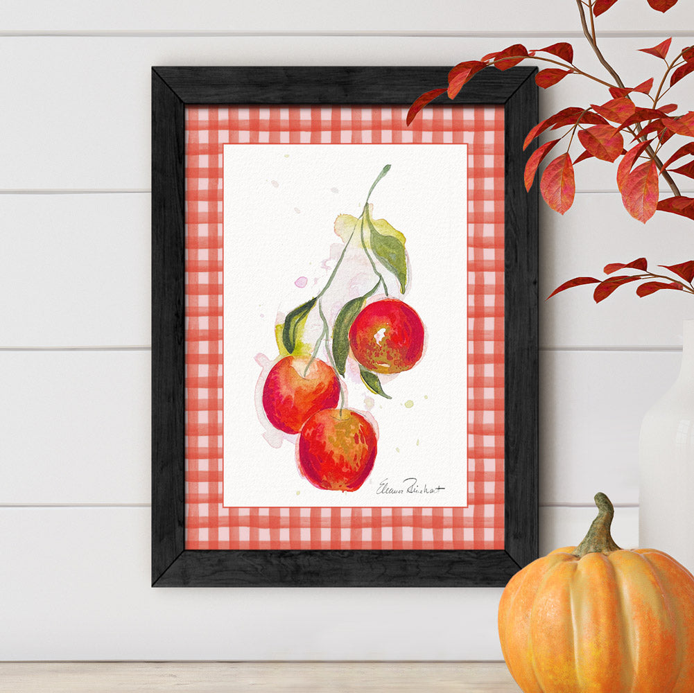 Three Apples on a Branch - Fine Art Print