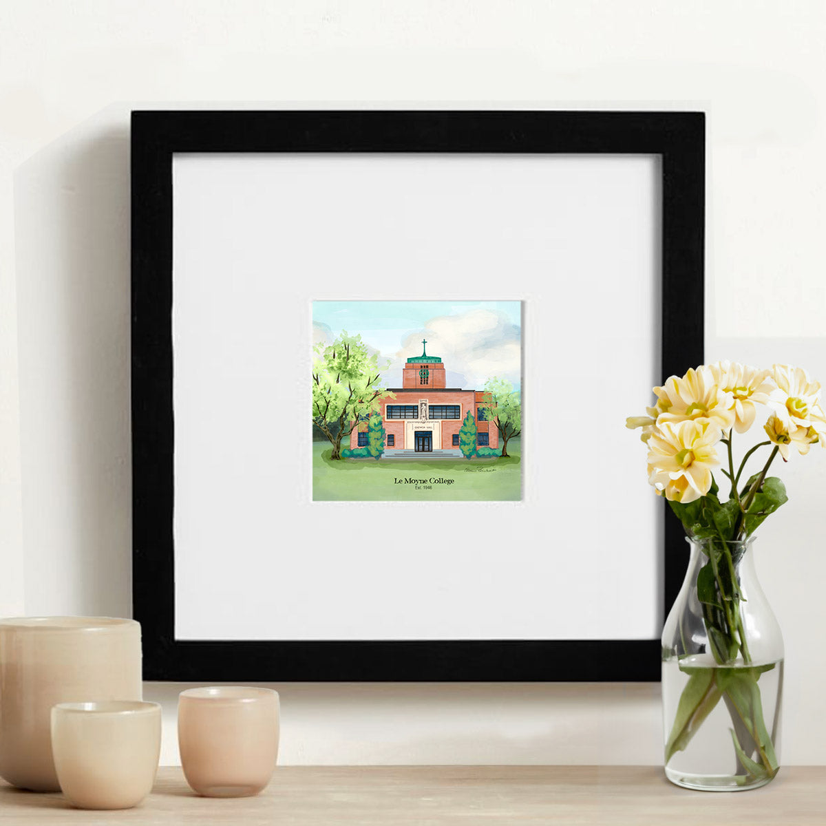 Le Moyne College Framed Mini Print