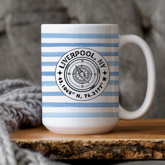 Liverpool Cabana Stripe Mug