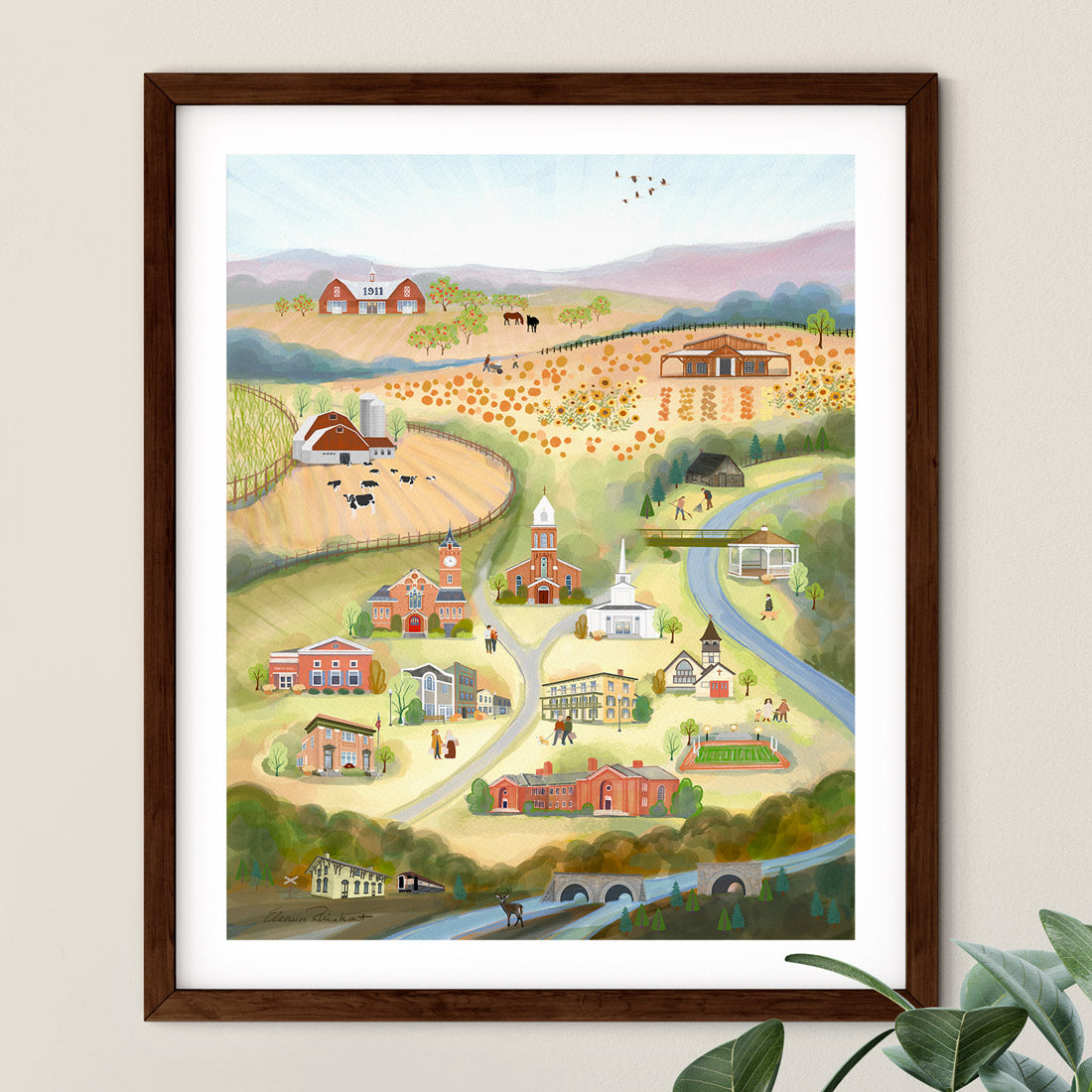 Marcellus, NY Autumn/Fall Fine Art Print