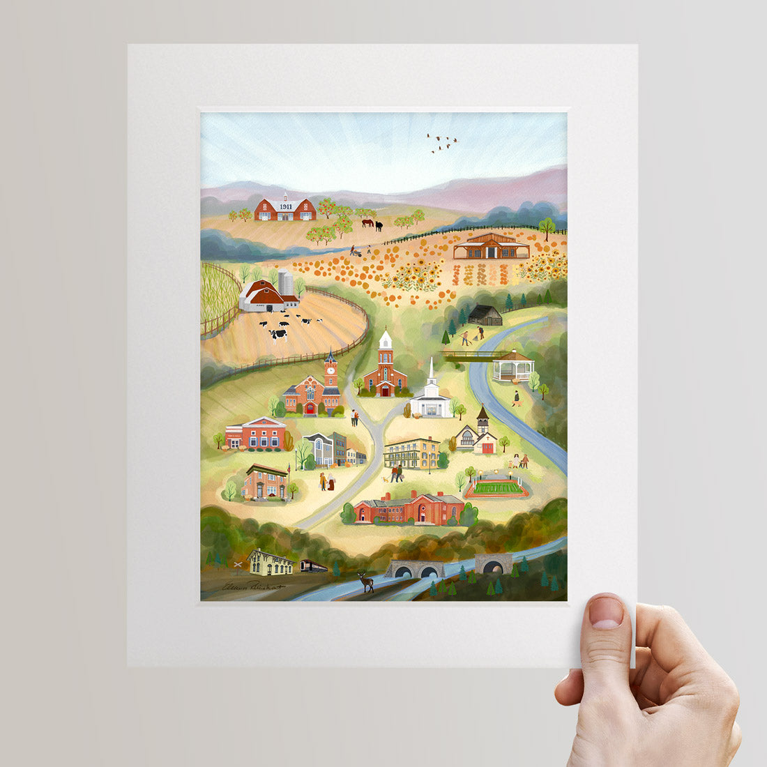 Marcellus, NY Autumn/Fall Fine Art Print