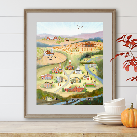 Marcellus, NY Autumn/Fall Fine Art Print