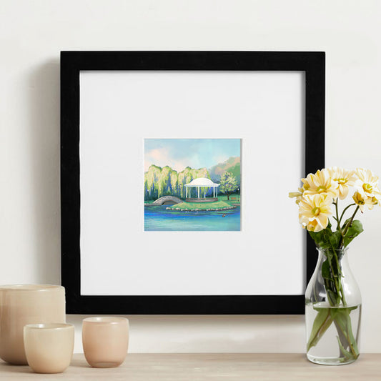 Onondaga Park, Syracuse Framed Mini Print