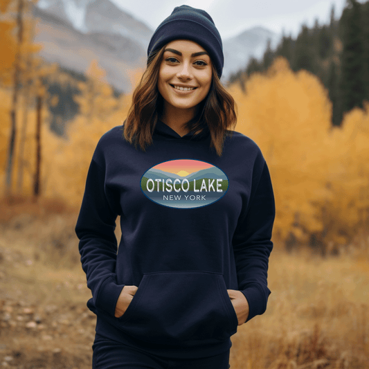 Otisco Lake - Unisex Champion Hoodie