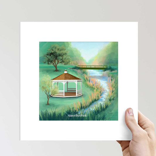 Marcellus Park Fine Art Print