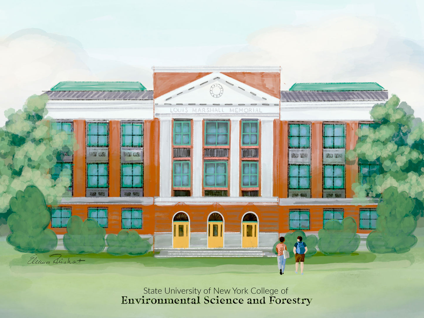 SUNY ESF – Louis Marshall Memorial Building Art Print