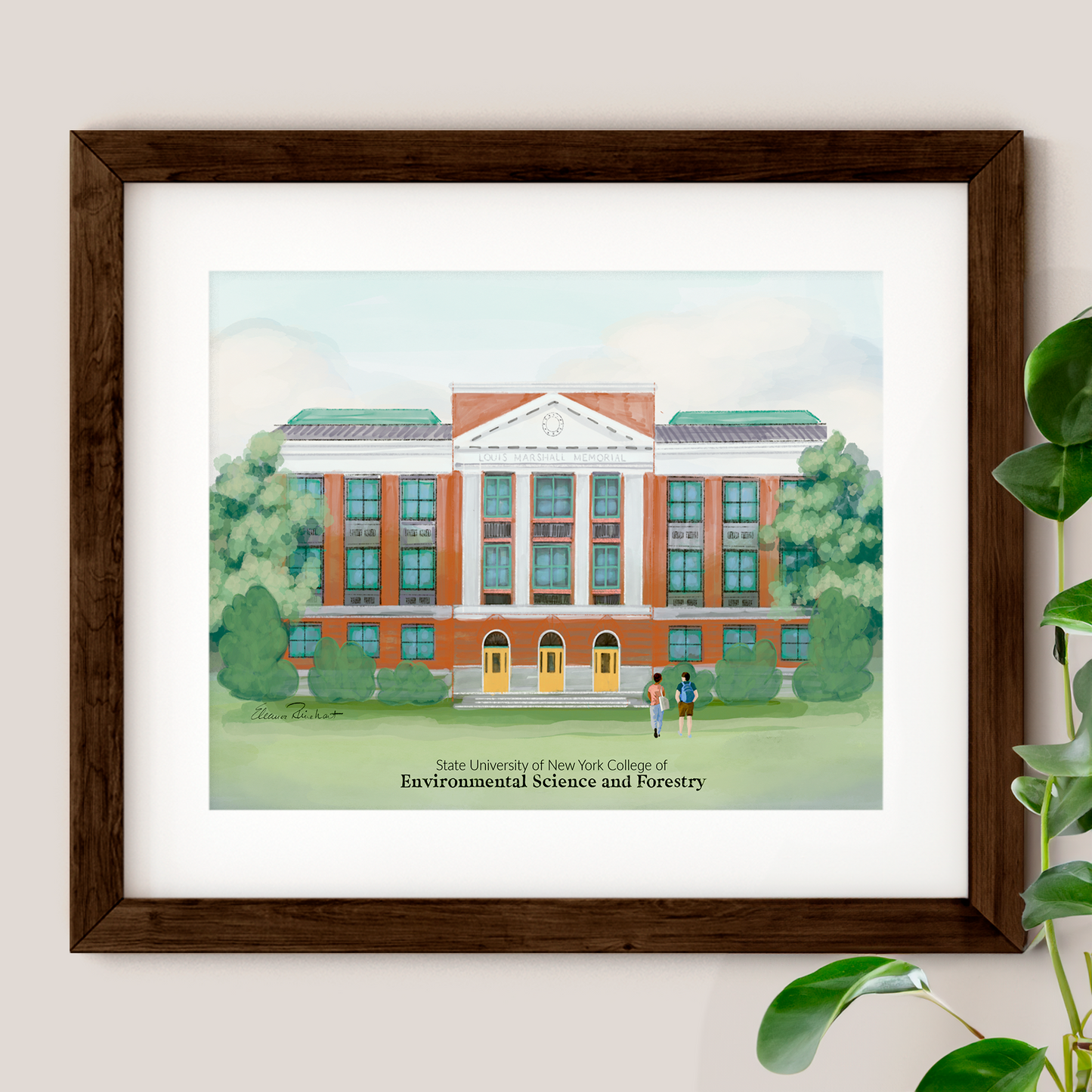 SUNY ESF – Louis Marshall Memorial Building Art Print