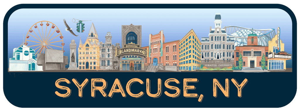 Syracuse Skyline sticker
