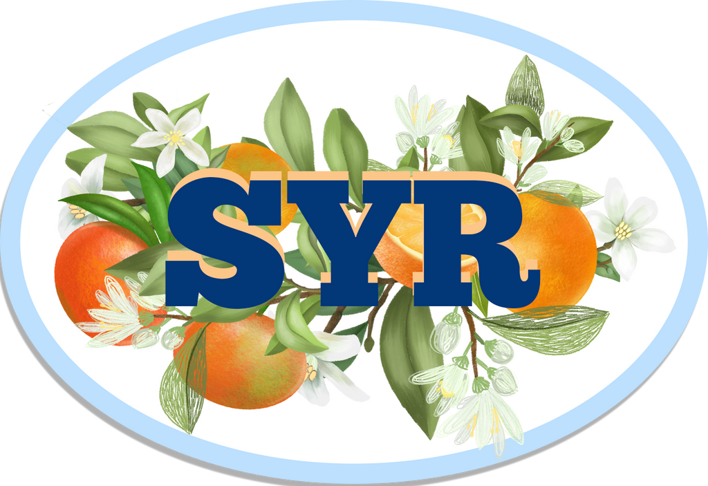 Orange Blossom Syracuse Sticker
