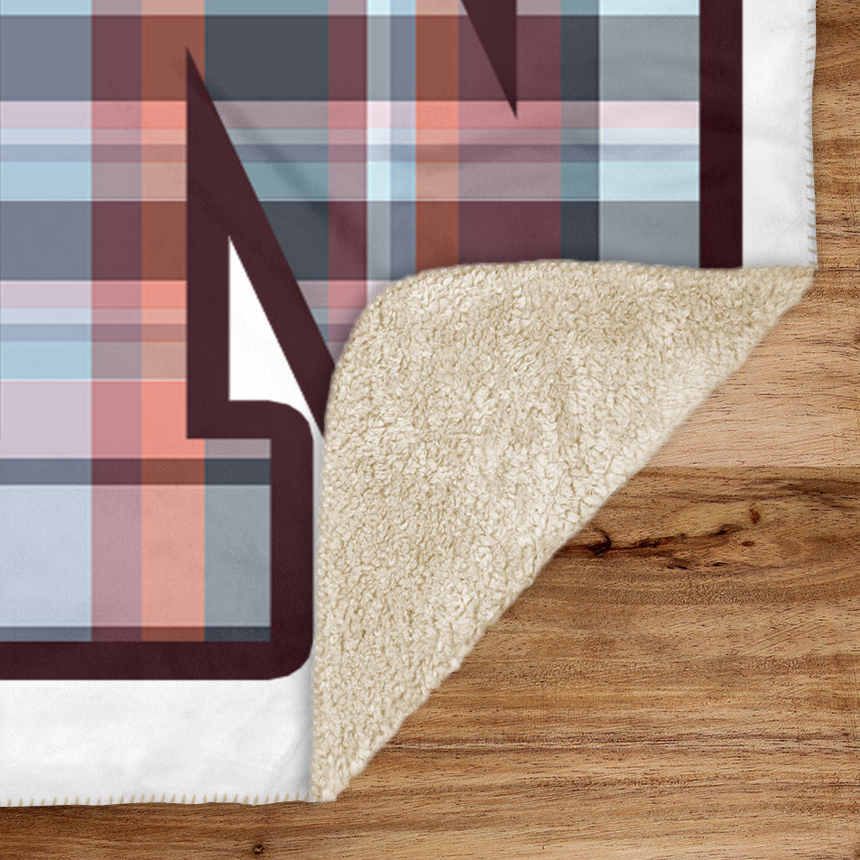 Dickens Christmas in Skaneateles - Sherpa Fleece Throw Blanket