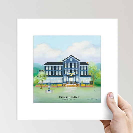 Sherwood Inn Skaneateles Framed Mini Print